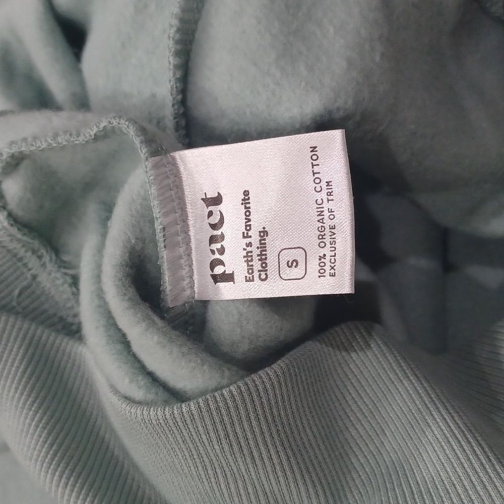 Pact Green Herb Graphic Sweatshirt - Picture 6 of 6